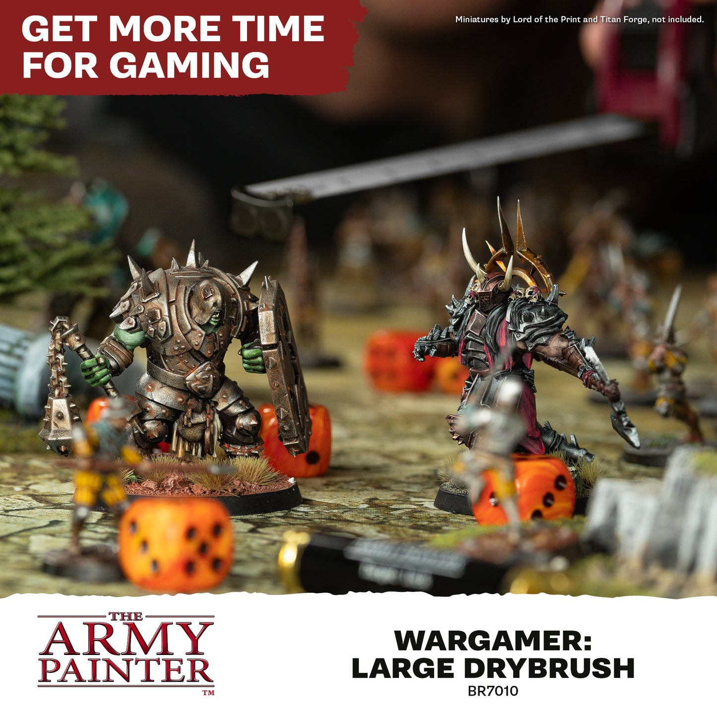 Wargamer Brush - Large Drybrush