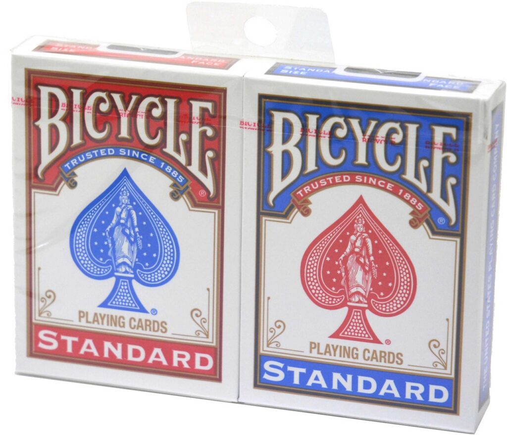 Bicycle Rider Back 808 Gold Duo Pack
