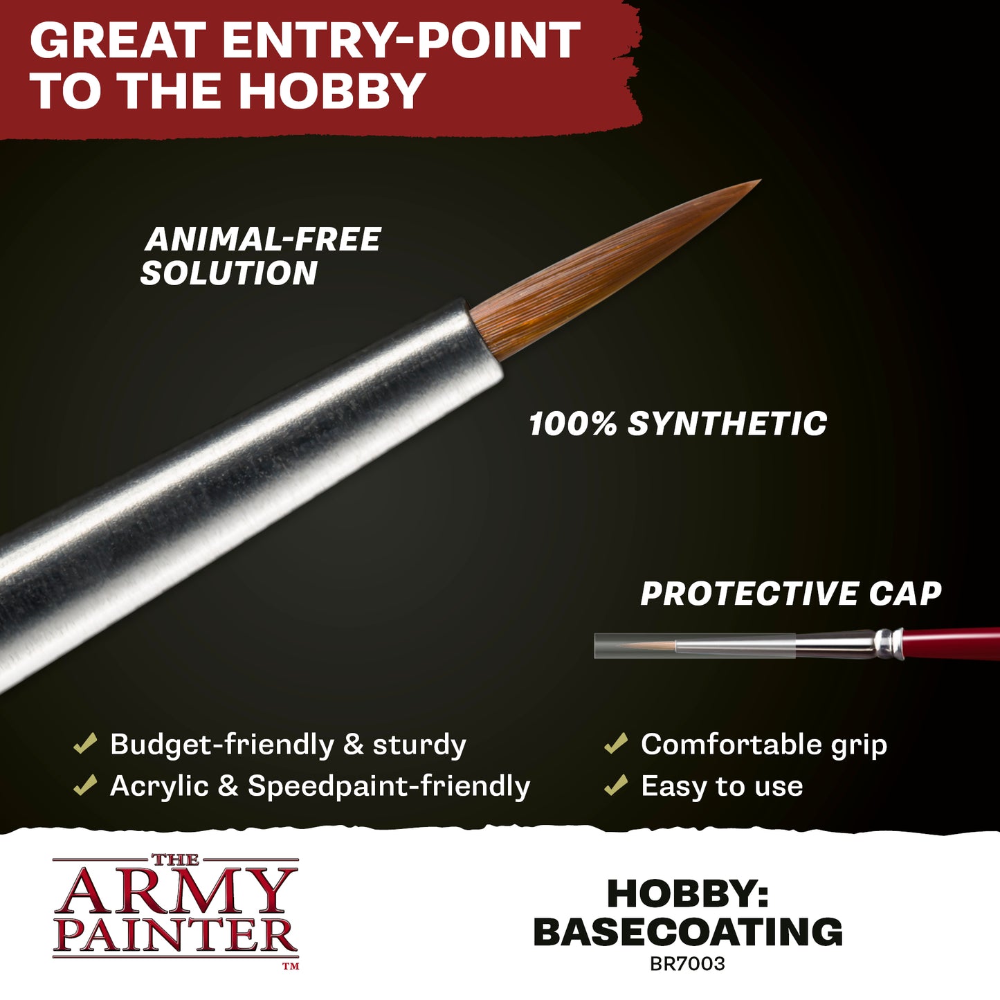 Hobby Brush - Basecoating