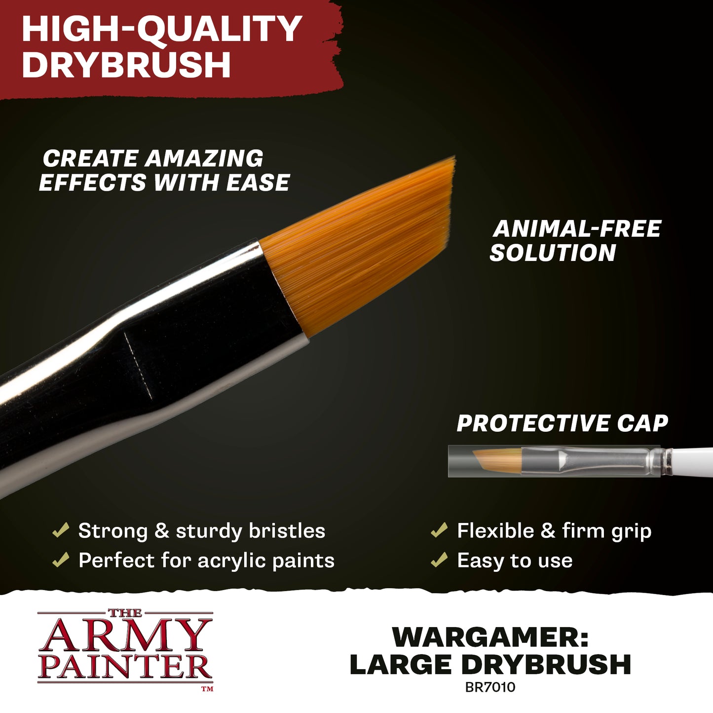 Wargamer Brush - Large Drybrush