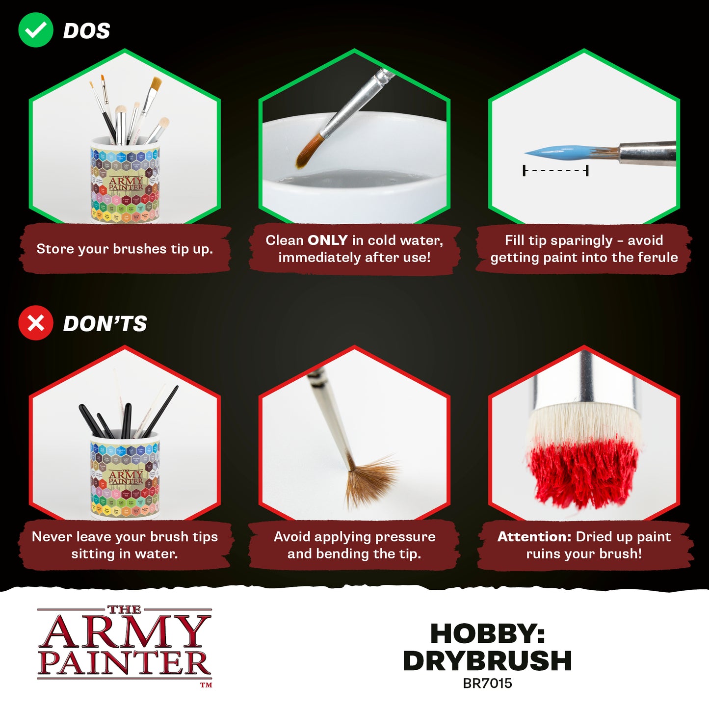 Hobby Brush - Drybrush