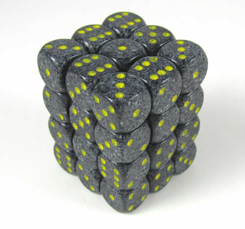 Urban Camo Speckled D6 12mm Dobbelsteen Set (36 stuks)