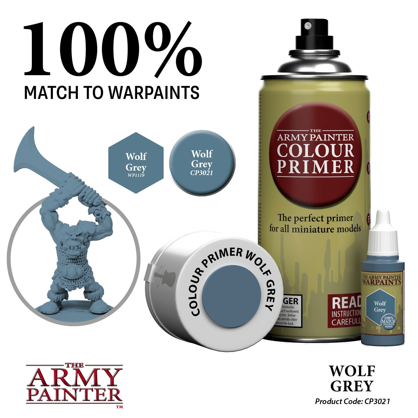Colour Primer - Wolf Grey