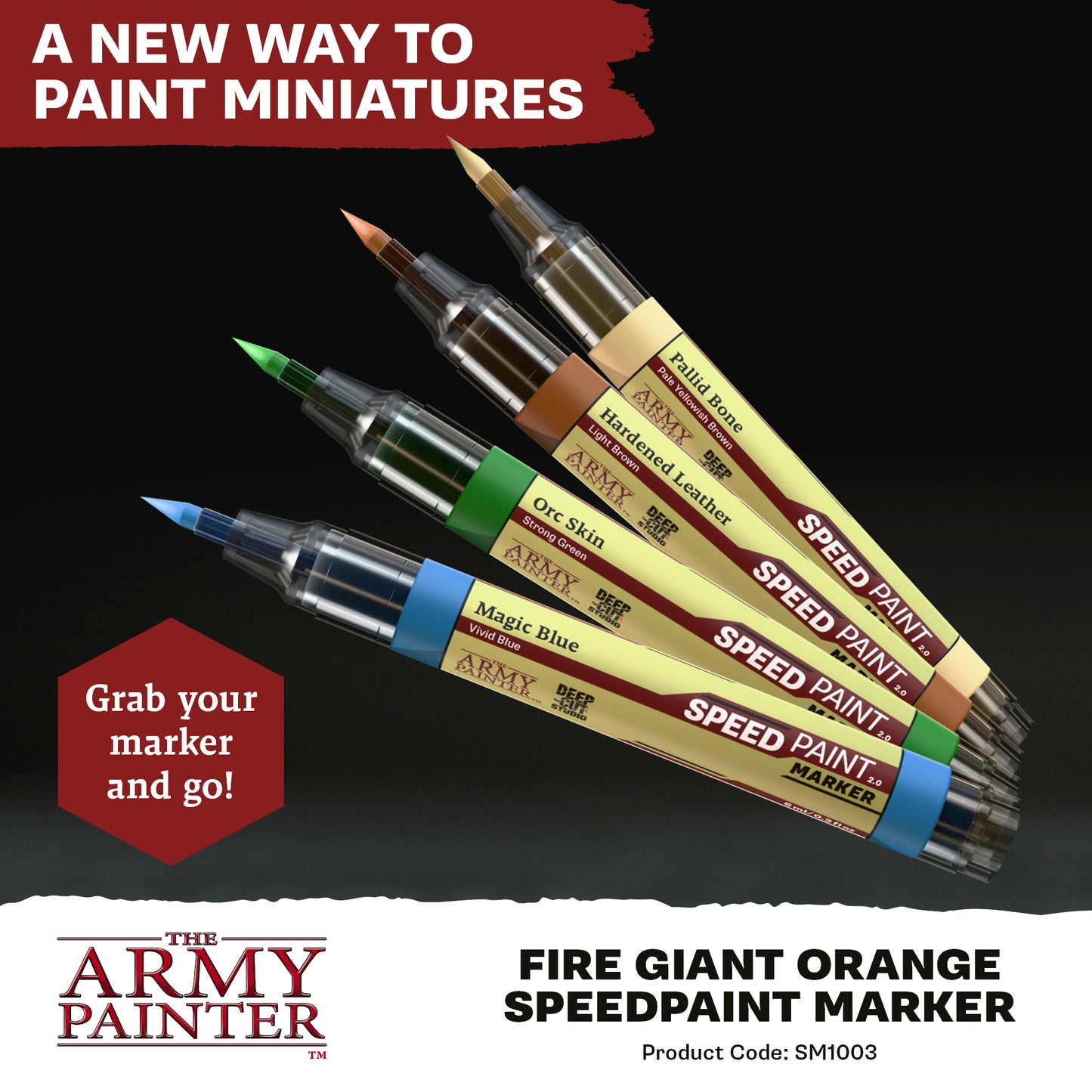 Speedpaint Marker - Fire Giant Orange