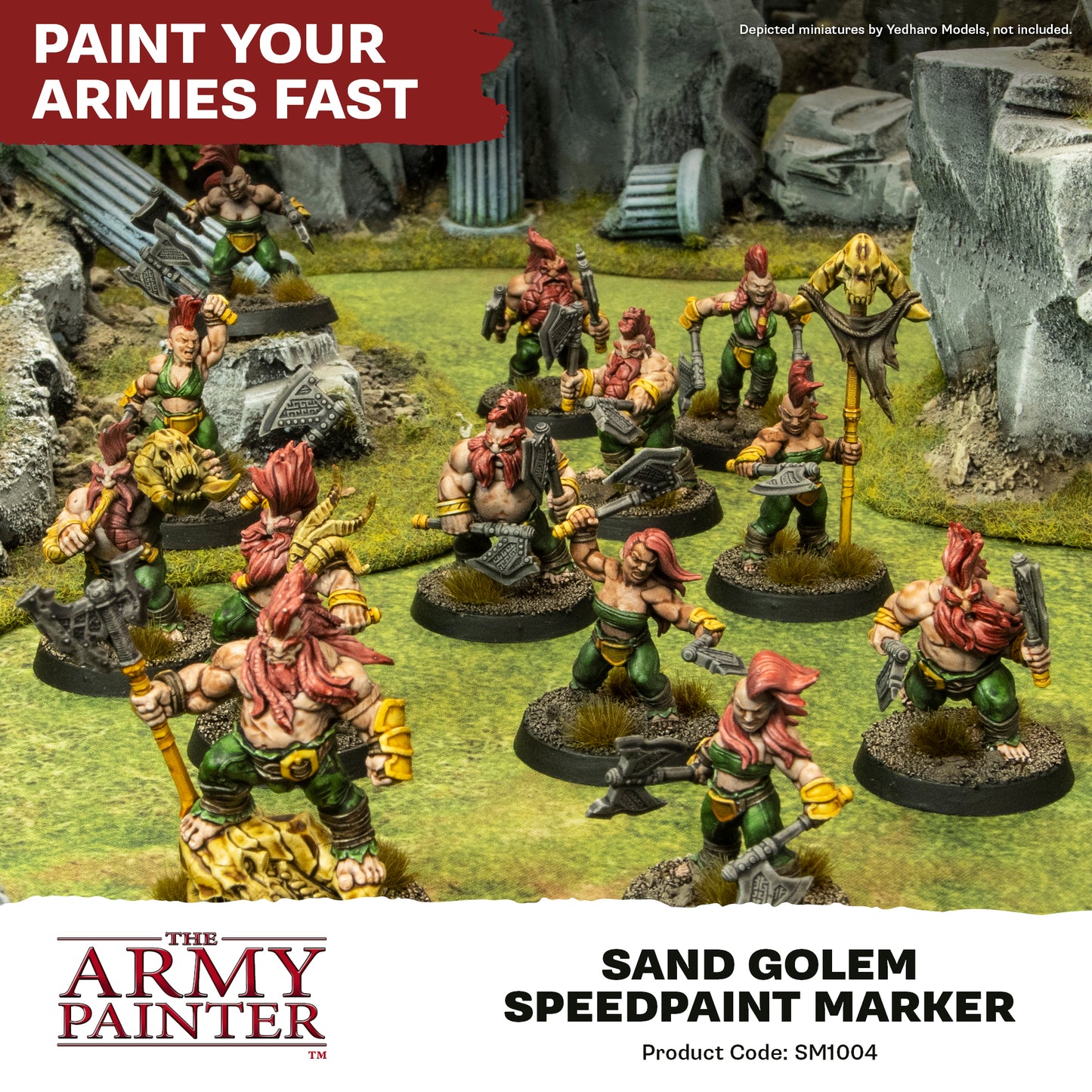 Speedpaint Marker - Sand Golem