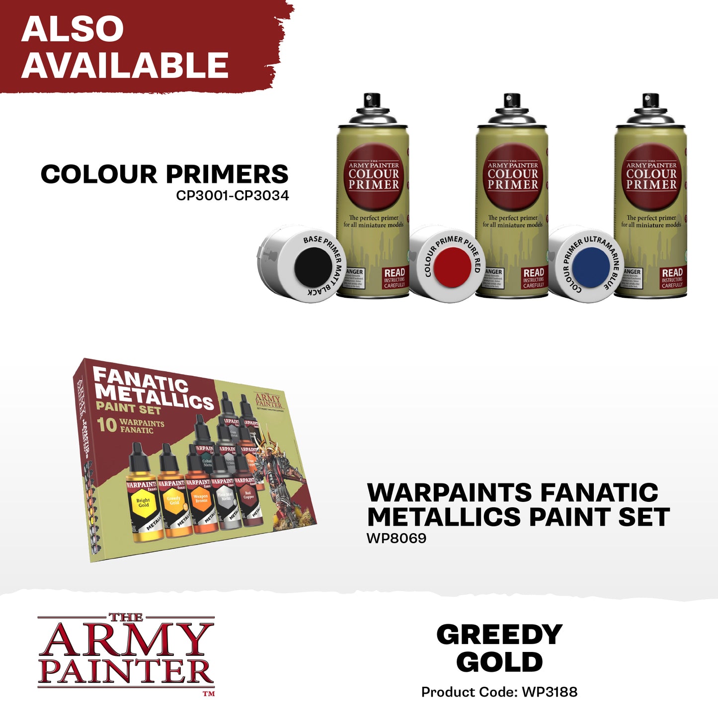 Warpaints Fanatic Metallic: Greedy Gold