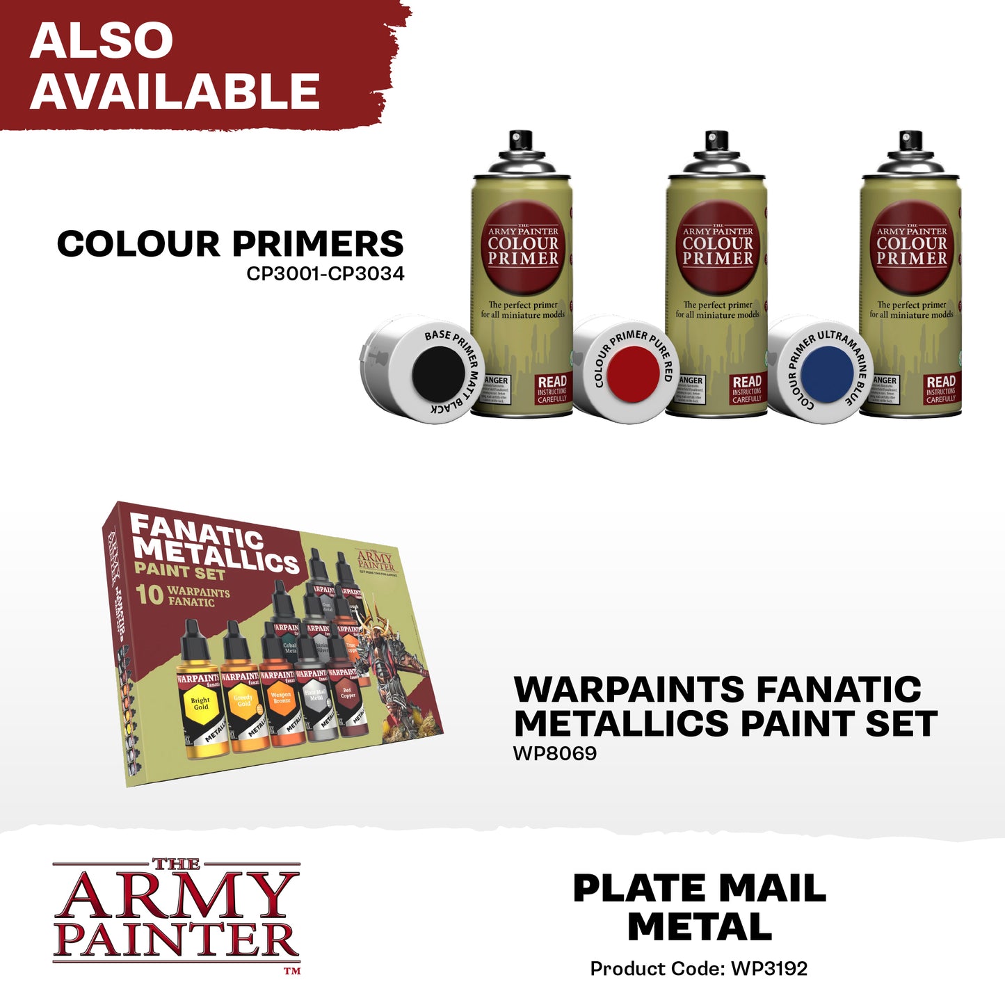 Warpaints Fanatic Metallic: Plate Mail Metal