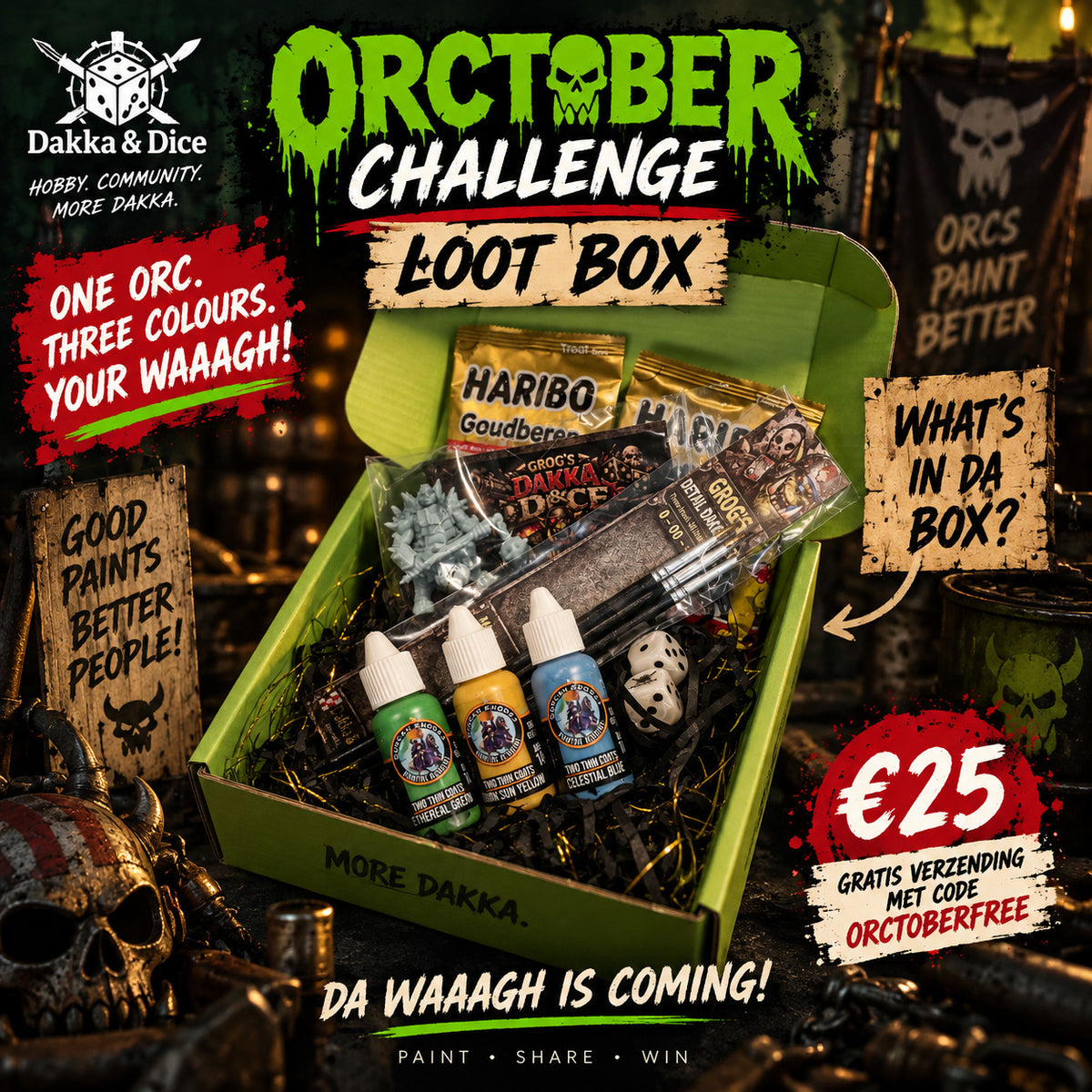 Dakka & Dice Orctober Challenge Loot Box